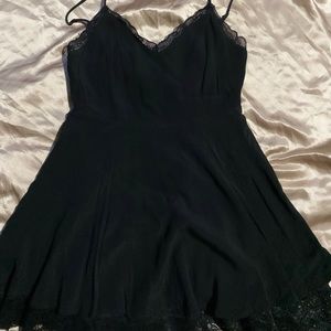 Black Fit Flare Dress
